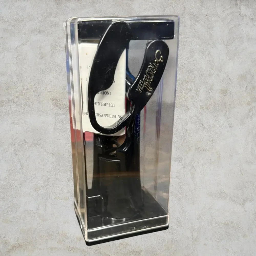 Vintage Screwpull by Hallen Table Model Corkscrew Black Case Manual